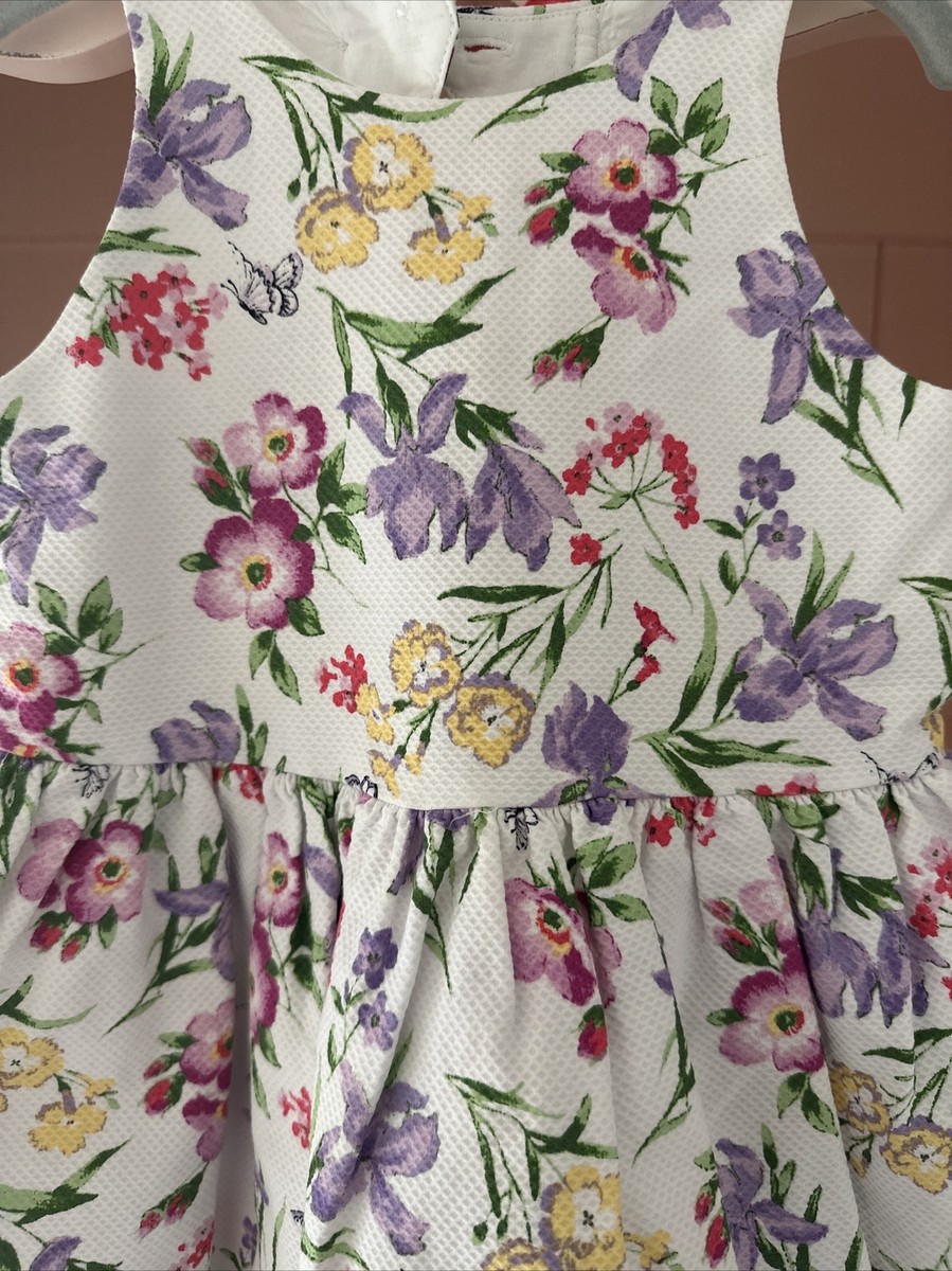 Robe De Fête Janie & Jack Pour Enfant - Taille 5, Dos Ouvert, Imprimé Pâques - Occasion Très Bon état