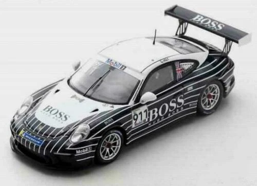 Véhicules miniatures noirs Porsche 1:43