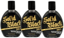 3 Millennium Tanning SOLID BLACK SPECIAL RESERVE 200X Bronzer Dark Tan BedLotion