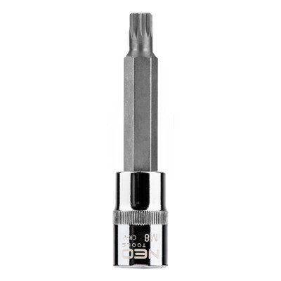 5907558412000 Końcówka Spline na nasadce 1/2'', M8 x 100 mm 