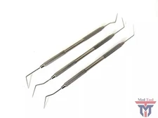 3 Dental Diagnostic PROBE Endo Explorer DG 16 Double Ended Instruments