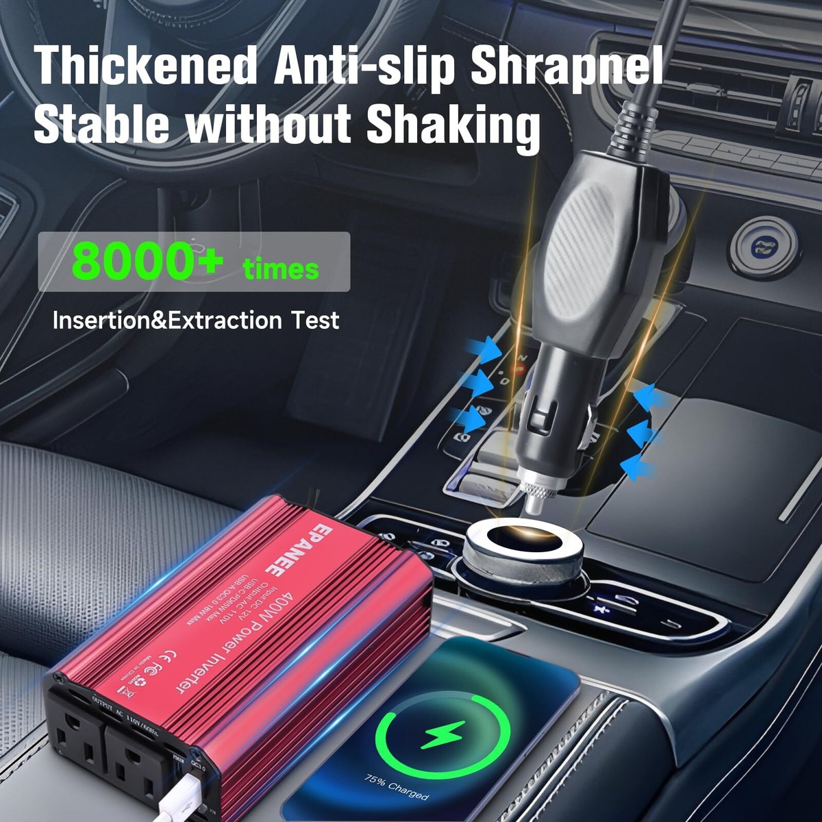 Truck Accessories Buy Krieger 2000 Watts Power Inverter 12V To