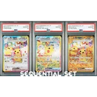 PSA 10 Pikachu ex SAR Super Electric Breaker Sequential Set Pokemon Japan #410
