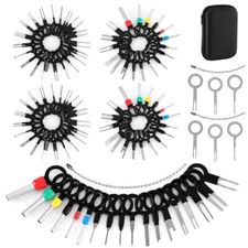 100x Car Terminal Removal Tool Electrical Wire Plug Connector Pin Extractor Kit