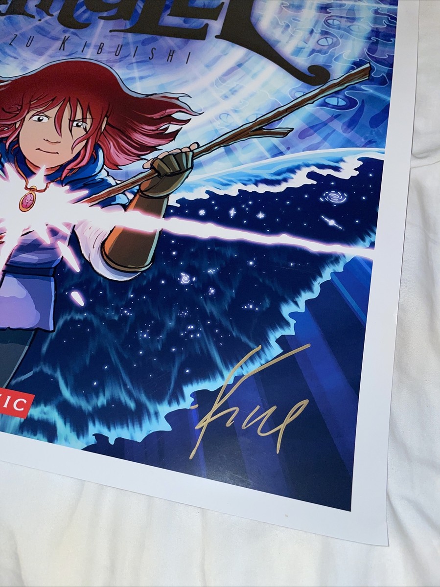 amulet*（感謝） SDCC 2023 Comic Con Amulet SIGNED Poster Kazu Kibuishi Scholastic