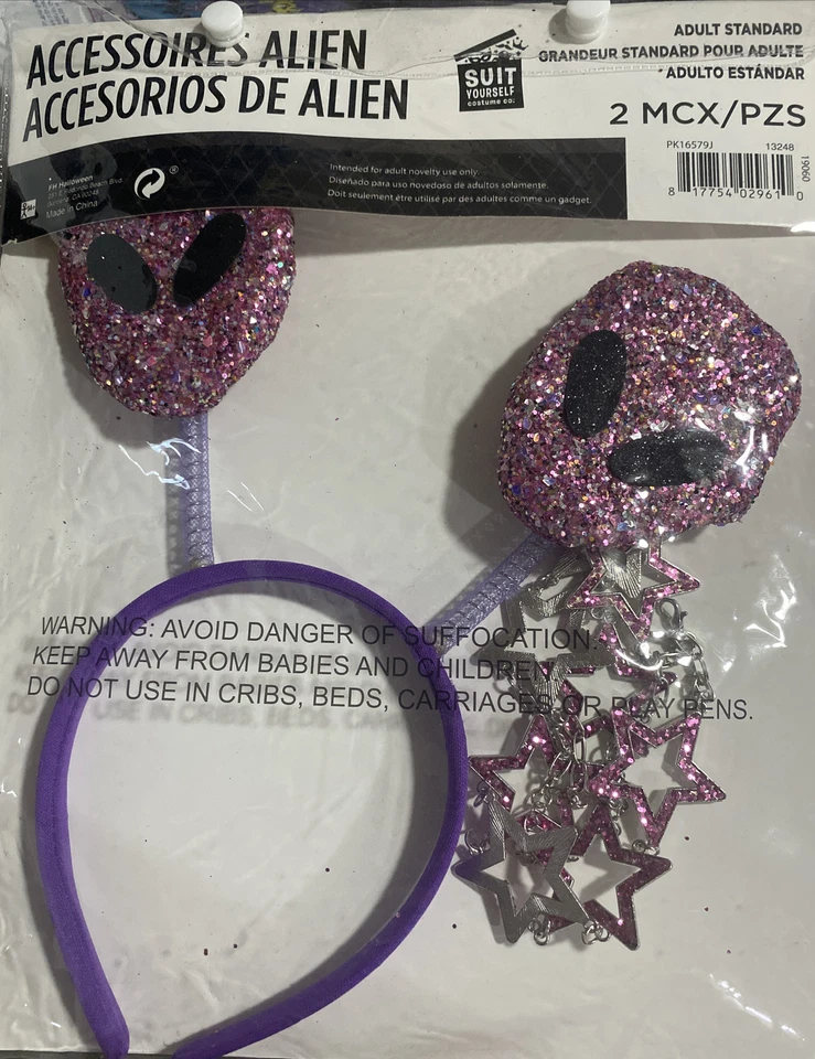 Костюм инопланетянина обруч блестящая звезда ошейник мгновенный инопланетянин OSFM - Изображение 2 из 2
