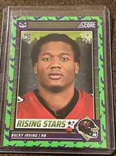 2024 Panini Score-A-Treat - Rising Stars Green Bats #9 Bucky Irving (RC)