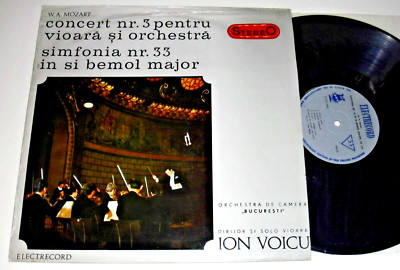 Electrecord - *MOZART* Violin Concerto No.3 etc - *ION VOICU* - *RARE*