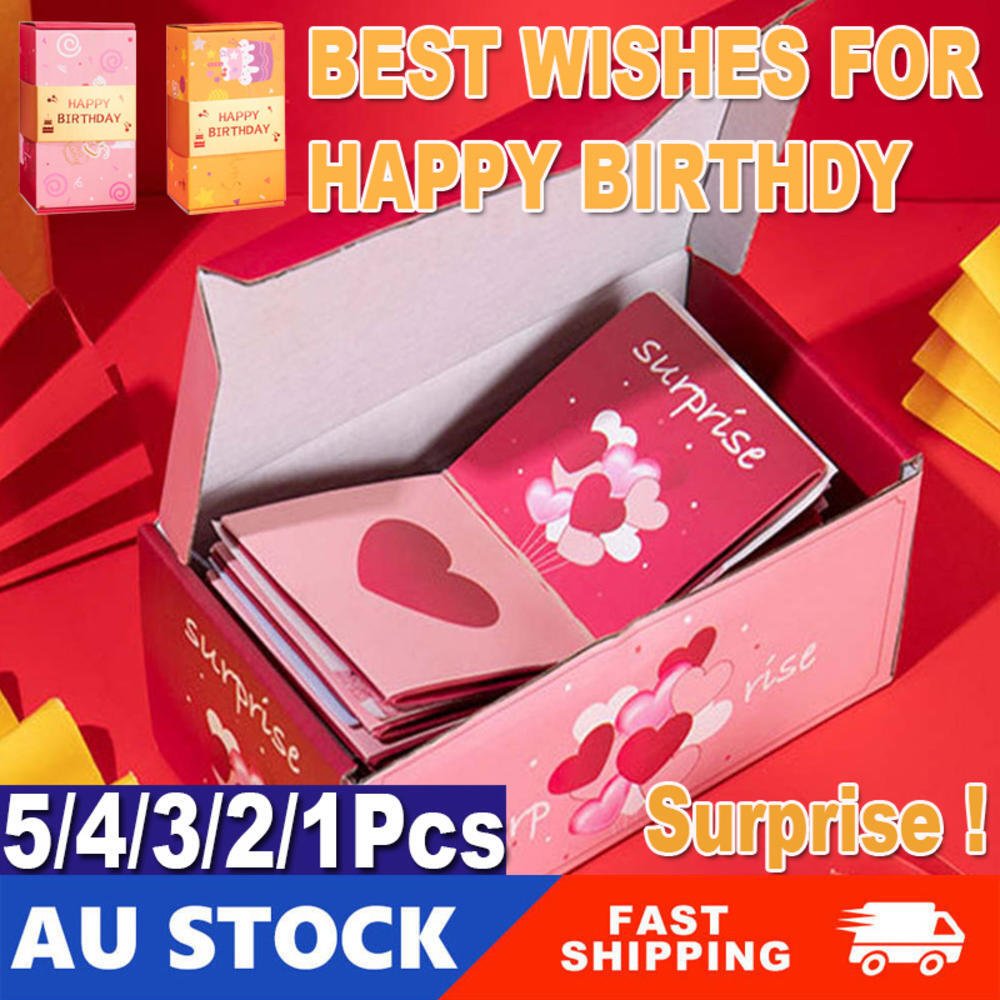 Surprise Folding Bouncing Creative Gift Box Lover Kids Children Birthday Gift