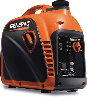 #ad Generac 2500 Watt Gas Powered Portable Generator CO Sense Technology 8251 $599.00