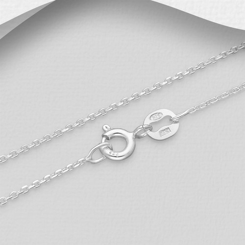 Solid 925 Sterling Silver 1mm Italian 