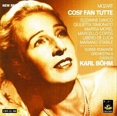 Karl B hm - Cosi Fan Tutte [New CD]