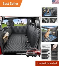 Universal XL Dog Hammock Seat Cover for Safe Travel - Fits Large Trucks/SUVs