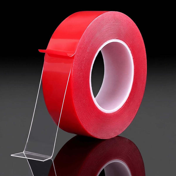 Nano Doppelseitiges Klebeband Extra Stark 5M X 30Mm X 2Mm, Wiederverwendbares Tr-image