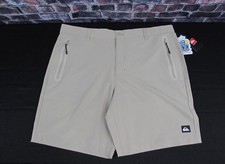 Quiksilver Everyday Casual Stretch Hybrid Shorts Sz 38 Taupe QSM15AM019