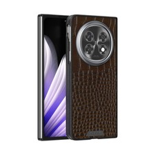 Krokodil Echt Leder Stoßfest MagSafe Slim Case Schutzhülle Cover fr OPPO Find N5