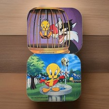 Vintage Warner Bros Mouse Pads Lot Of 2 Tweety Bathing 1996 Sylvester 1994