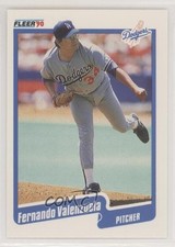 1990 Fleer Fernando Valenzuela #409 d1f