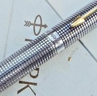 Parker 75 MD Argent Massif 925 Sterling Silver Cisele Rollerball Pen France Box — photo 7