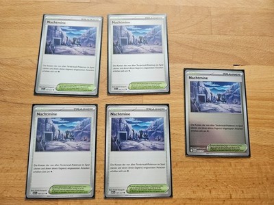 Nachtmine 197/217 Erhabene Helden Deutsch 4x Playset + 1x Reverse Holo
