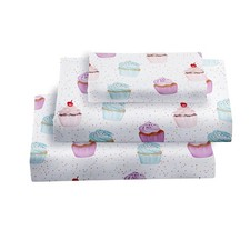 Kids Bed Sheet Set, Twin Size Kids Sheets, Microfiber Fitted Sheet and Pillow...