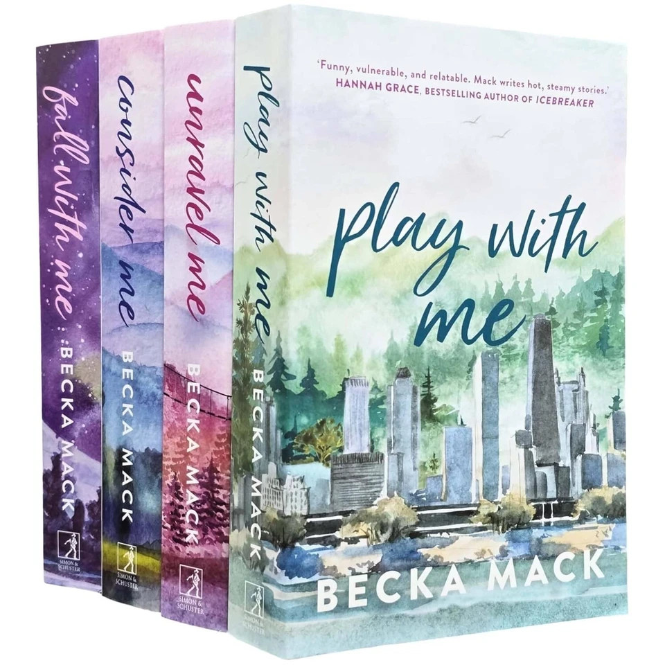 Playing For Keeps Series 4 Books Collection Set by Becka Mack Play with Me
