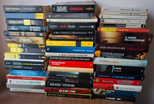 LOTTO 50 ROMANZI THRILLER GIALLI NARRATIVA STOCK FORSYTH GRISHAM CORNWELL KING