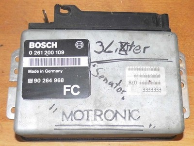Opel Senator , Steuergerät, Motronic