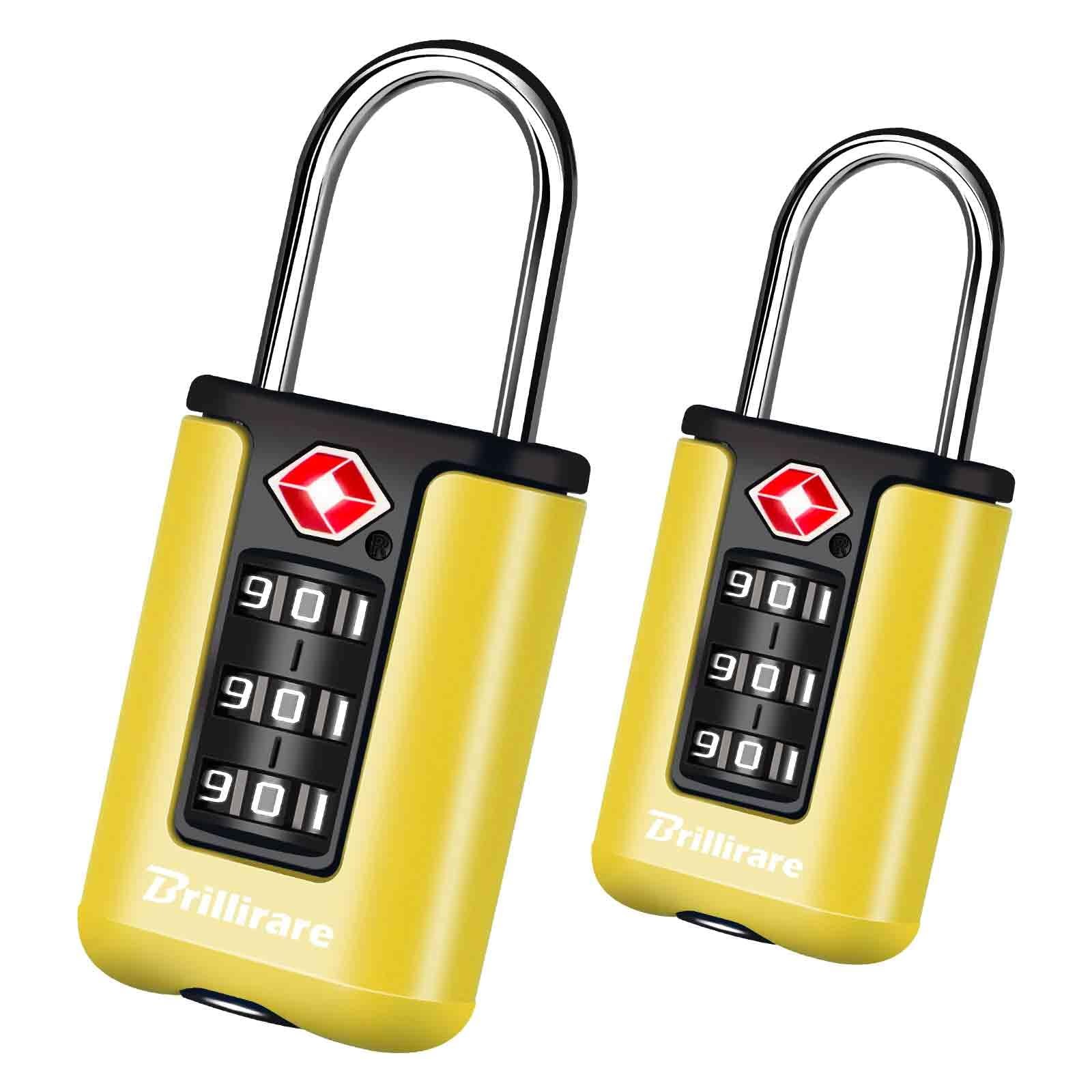Locks, Combination Travel Padlock, 3-digit Waterp...