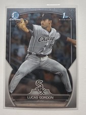 2023 Bowman Chrome 1st Lucas Gordon BDC 126 White Sox