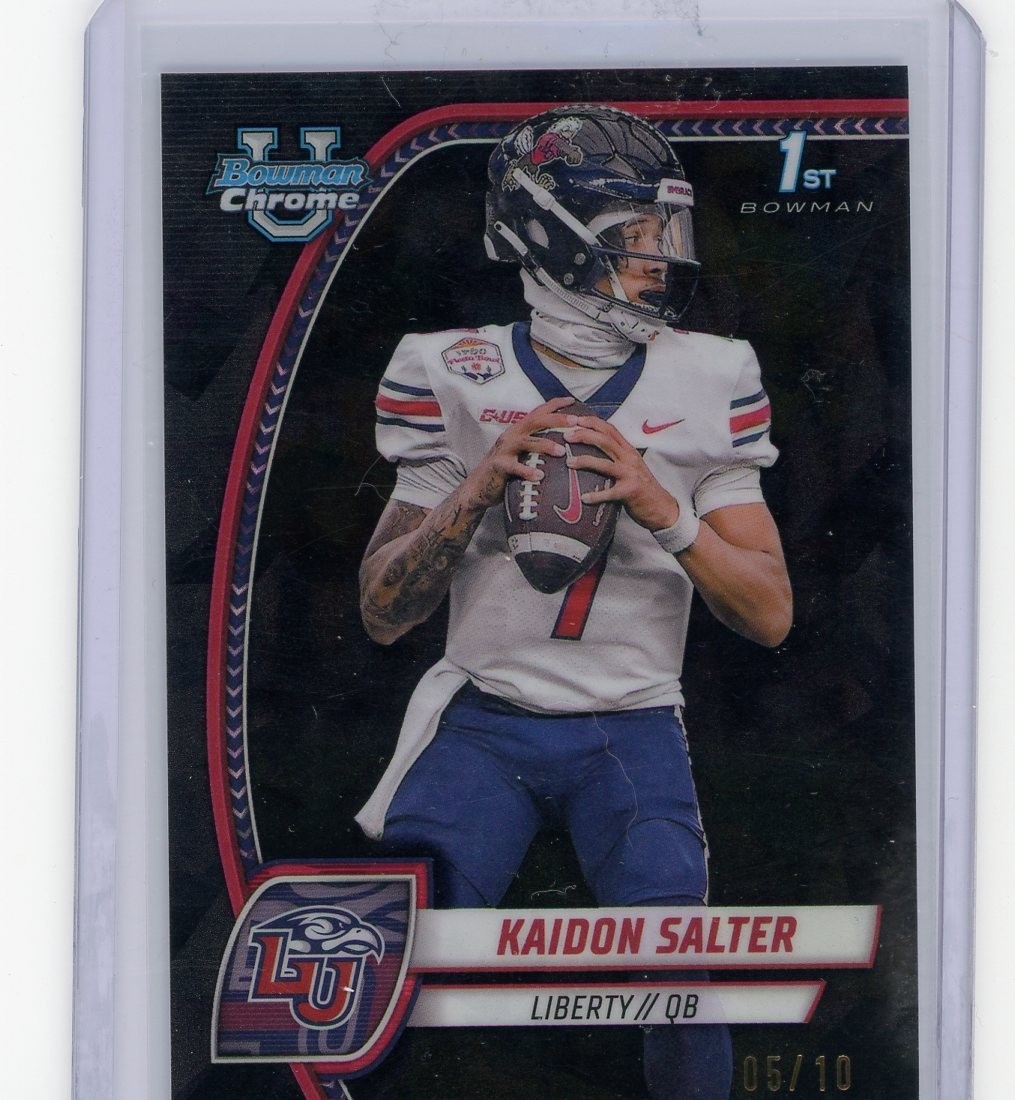 Kaidon Salter 2024 Bowman University Chrome Sapphire #111 Black /10 SSP