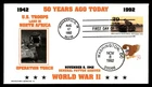 Mayfairstamps US FDC 1992 Indiana allies land in North Africa operation torch 50