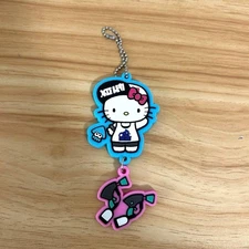 Hello Kitty Splatoon Keychain Sanrio Collaboration Splatoon
