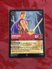 Lorcana Whispers - Hercules - Mighty Leader (Legendary) 118/204