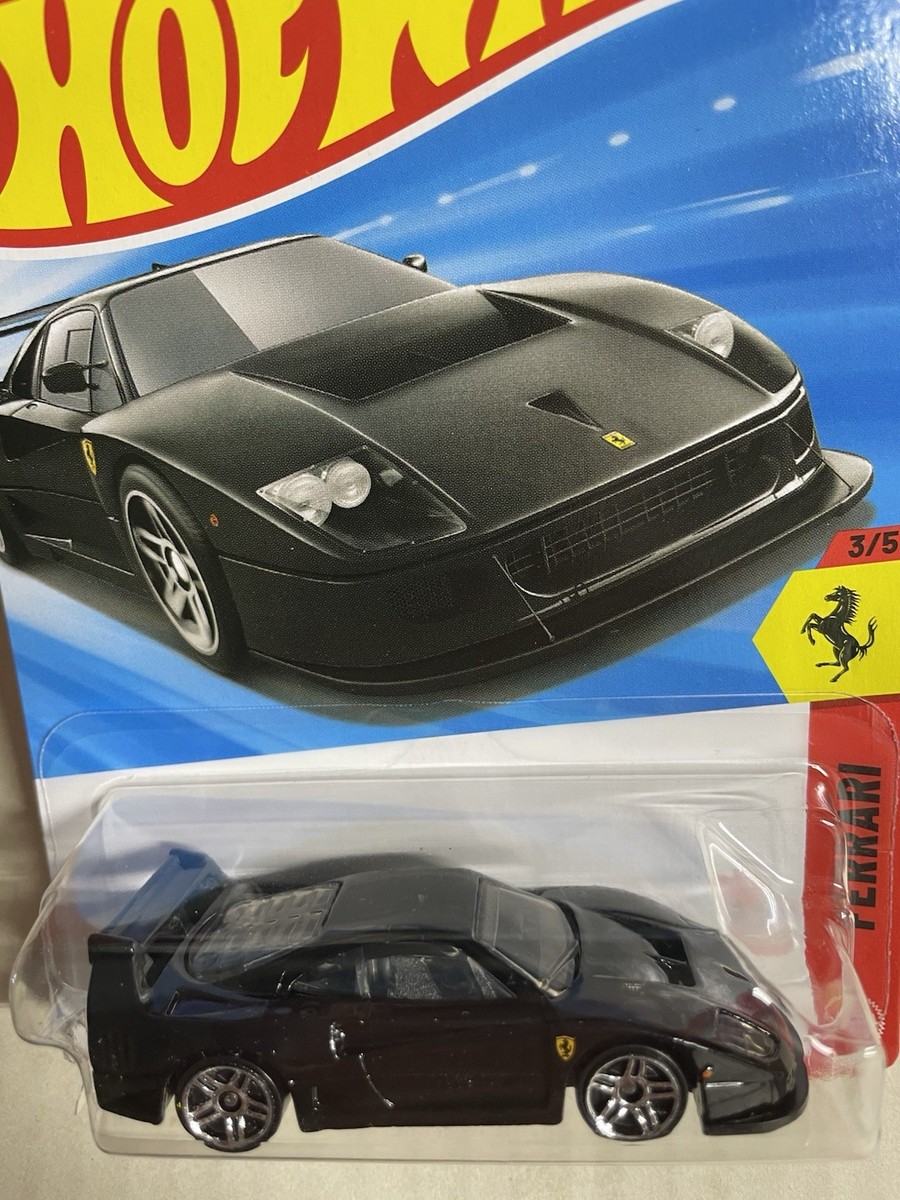 HTF 2026 Hot Wheels Black FERRARI F40 COMPETIZIONE-Ferrari Series