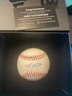 Mike Yastrzemski Fanatics Under Wraps Autographed OML Baseball Giants MLB