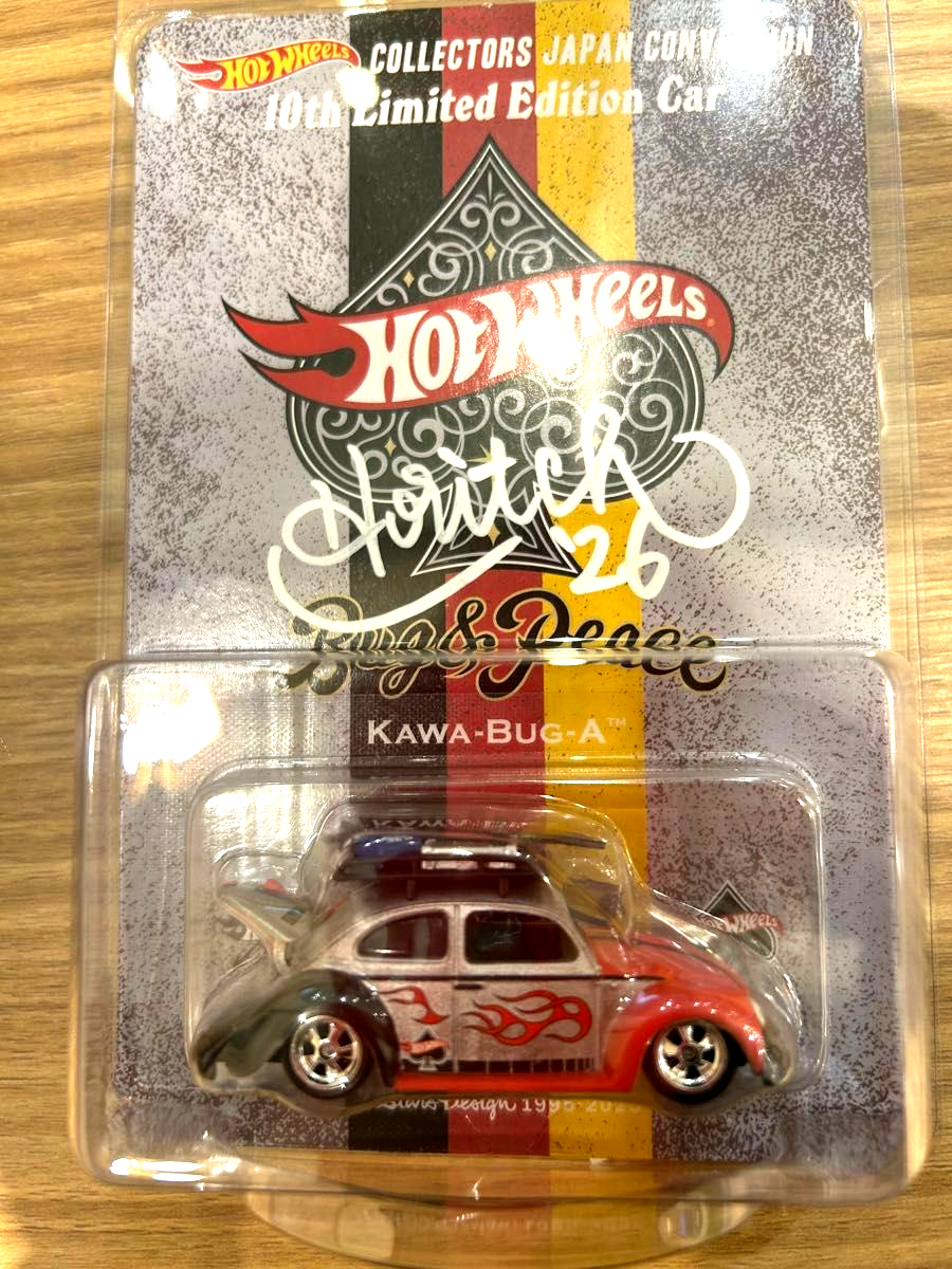 Hot Wheels Japan Convention 2026 Volkswagen Beetle KAWA-BUG-A 10th