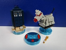 lego DIMENSIONS 71204 DOCTOR WHO tardis k-9 LEVEL PACK set NO DR MINIFIGURE