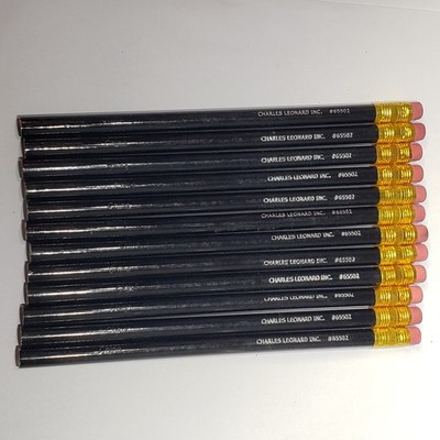 Set of 12 Charles Leonard 65502 CLI 11/16'' Wide Barrel Secondary Pencils 65502