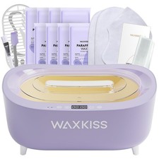 Waxkiss Intelligent Paraffin Wax Machine for Hands  Feet, 8 Pack Refills B