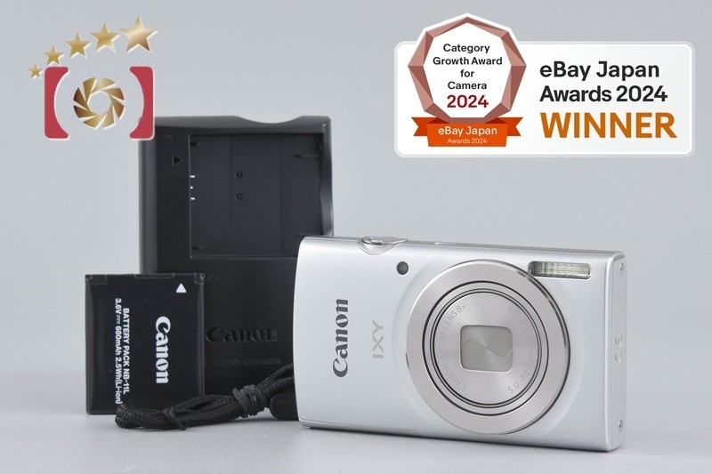 CANON　IXy180 Canon IXY 180 Silver 20.0 MP Digital Camera [Near Mint] | eBay