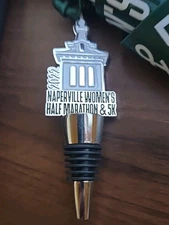 Naperville Women's Half Marathon 5k Wine Bottle Stopper Award