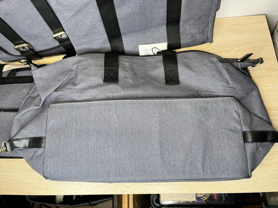 London Fog 4 件套行李箱套装 – Duffel、信使、背包、托特包全新带标签 — 第 3/4 张图片