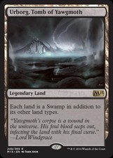 MTG English Urborg, Tomb of Yawgmoth NM Normal Magic 2015 Core Set