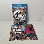 Just Dance 2015 (Nintendo Wii U, 2014) Complete CIB W/ Manual And Inserts