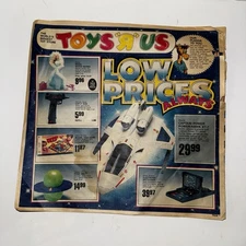 Vintage 1987 Toys “R” Us Christmas Flyer Nintendo Barbie LEGO Catalog Ad