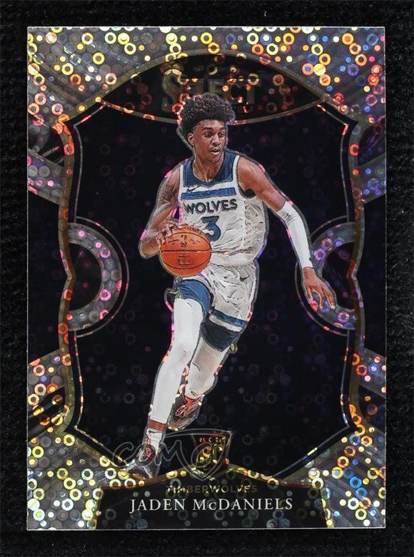 2020-21 Panini Select Concourse Disco Prizm Jaden McDaniels #88 1j2