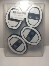 4PCS Car Silicone Door Latch Protective Cover Mute Damping Cushion Protect