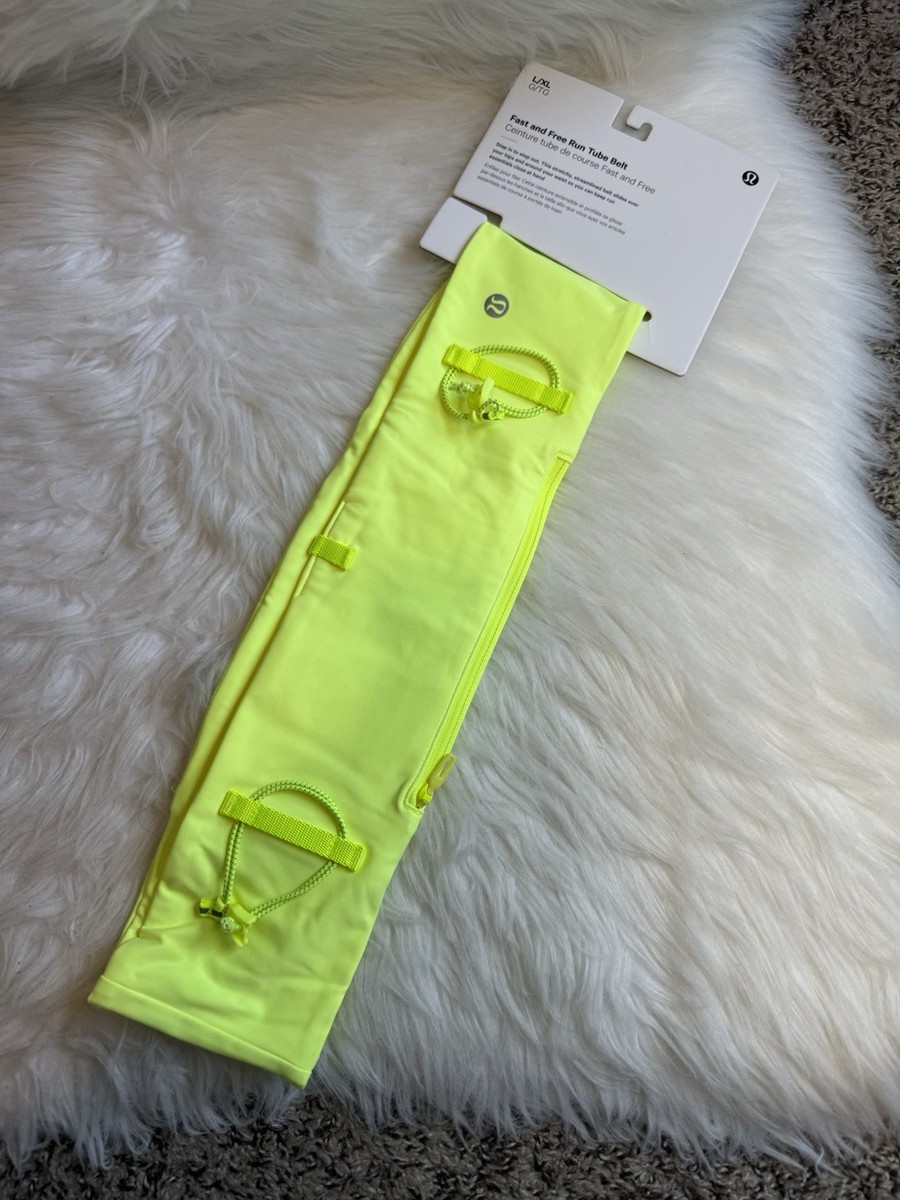 Lululemon Fast Free Run Tube Belt Size L/XL SUMG Zipper Buckle New Fast and Free Running Belt | Men main image 3