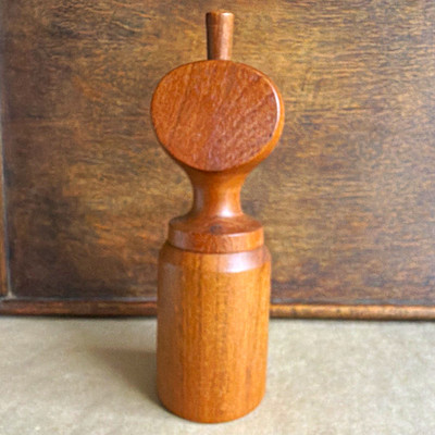 Dansk Manual Wooden Pepper Grinder Mill, Adjustable Coarseness, 6in Brown H.Q.C.